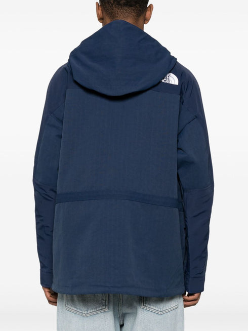 logo-embroidered cargo jacket