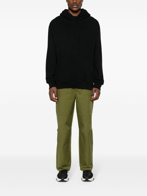 logo-embroidered trousers