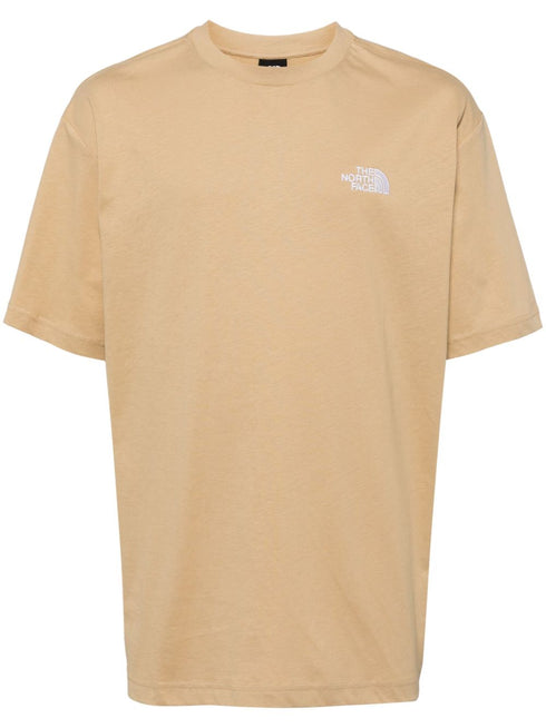 logo-embroidered cotton T-shirt