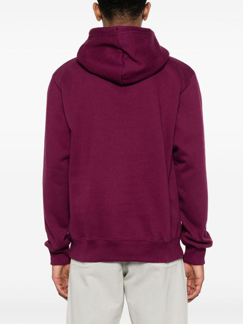 bluza z kapturem z nadrukiem logo