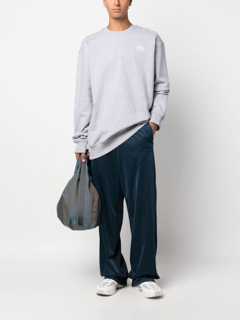 bluza z nadrukiem z logo wykonana z mieszanki bawełny