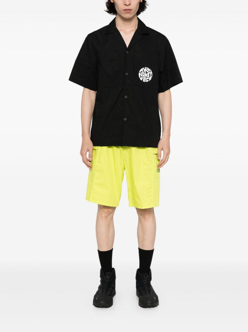 logo print bermuda shorts