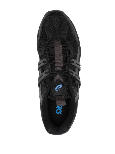 logo-patch lace-up sneakers