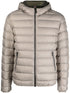 padded hooded jacket