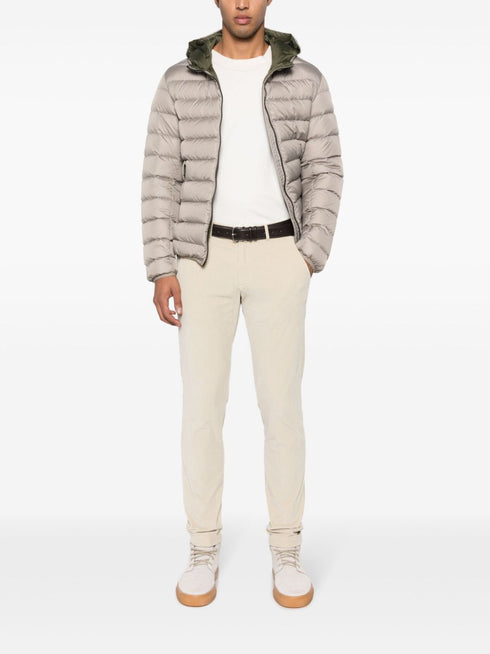 padded hooded jacket