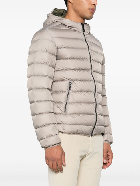padded hooded jacket