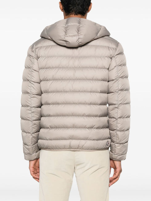 padded hooded jacket