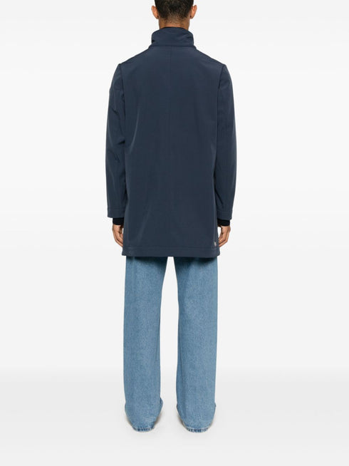 rubberised logo patch coat