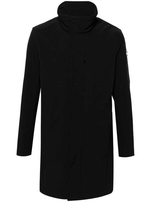 rubberised logo patch coat