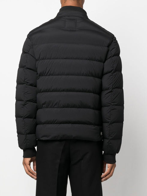 padded high-neck jacket