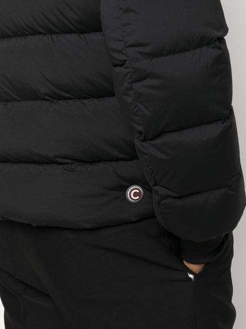 padded high-neck jacket