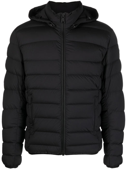 hooded padded jacket