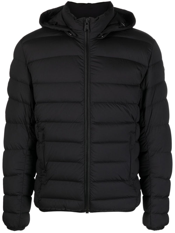 hooded padded jacket