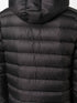 quilted zip-up hooded jacket
