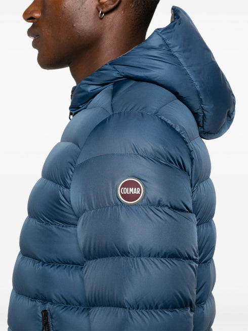 hooded down jacket
