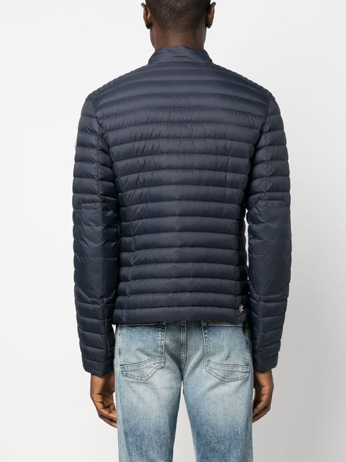 logo-patch padded jacket