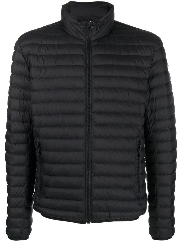 padded high-neck jacket