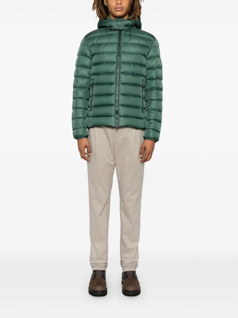 detachable-hood puffer jacket