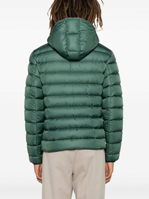 detachable-hood puffer jacket
