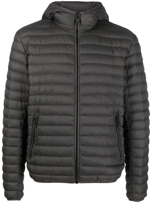 hooded down jacket
