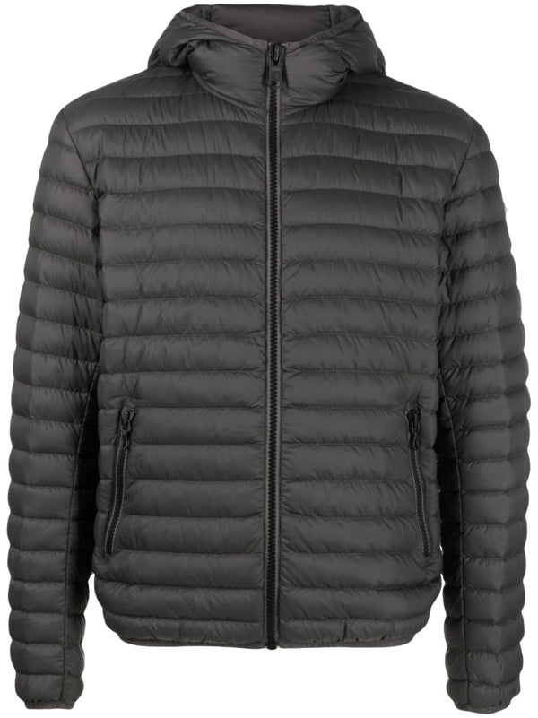 hooded down jacket