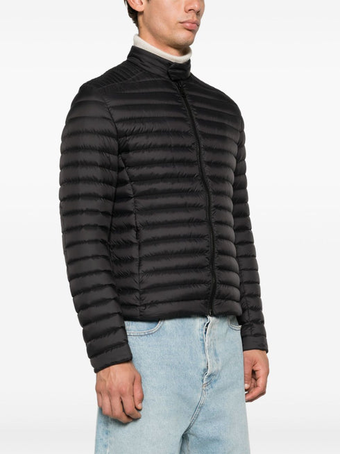 Autumn quilted down jacket