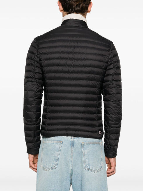 Autumn quilted down jacket