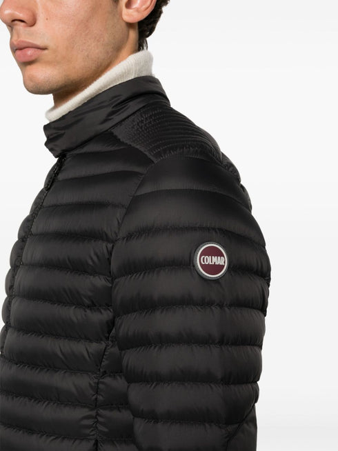 Autumn quilted down jacket