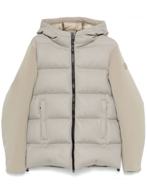 technical fisherman's down jacket
