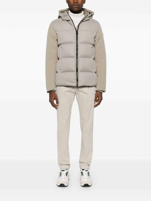 technical fisherman's down jacket