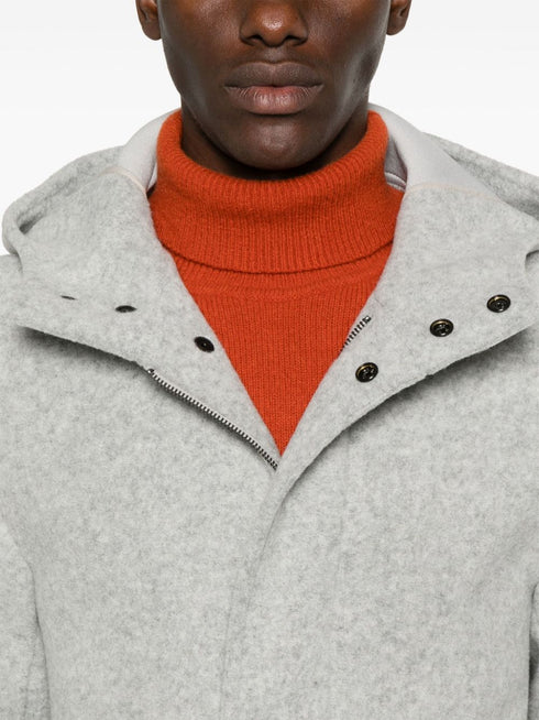 single-breasted coat