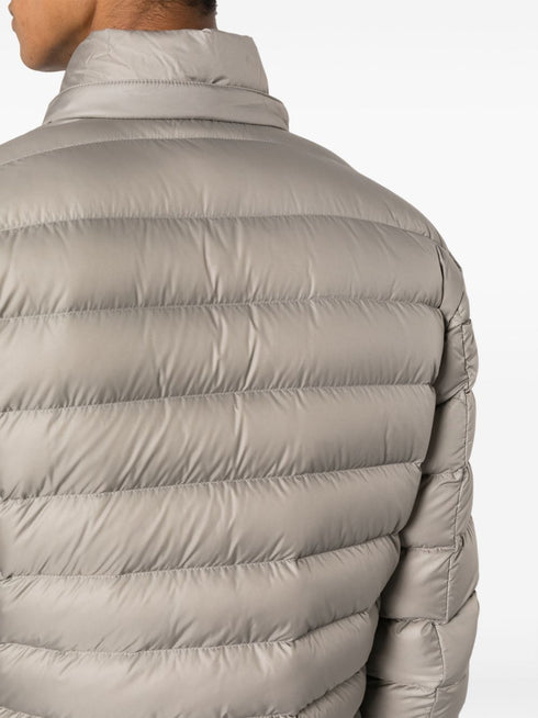 logo-patch padded jacket