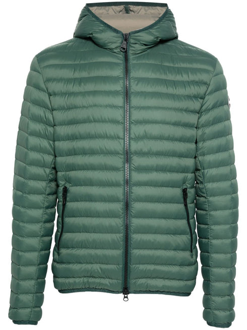 hooded down jacket