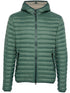 hooded down jacket
