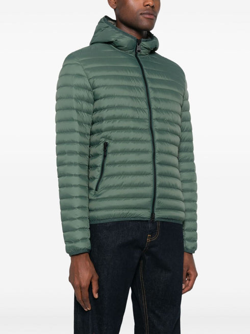 hooded down jacket
