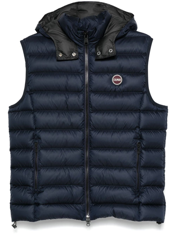 detachable-hood gilet