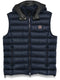 detachable-hood gilet
