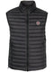 logo-patch padded gilet