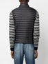 logo-patch padded gilet