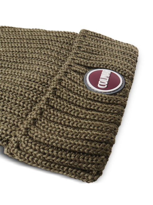 logo-appliqué beanie