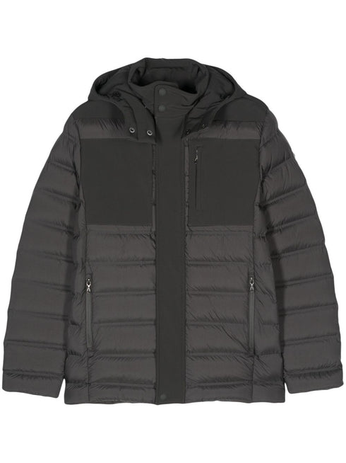 detachable-hood puffer jacket