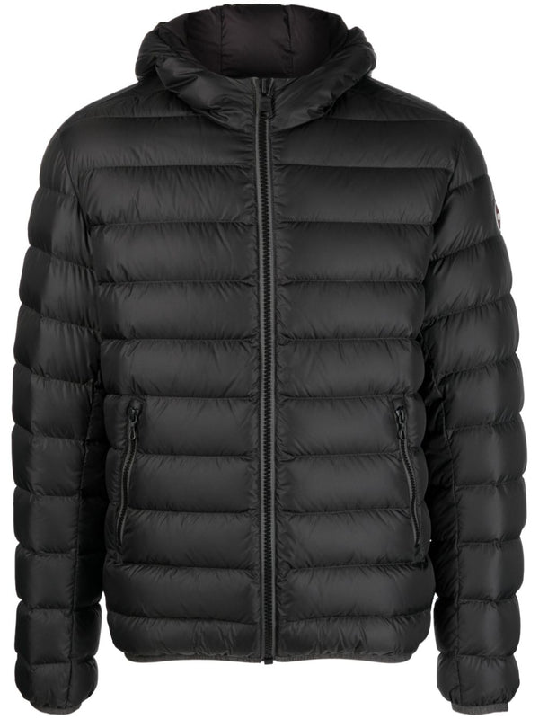 hooded padded jacket