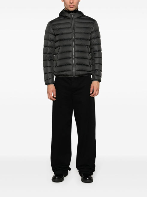 hooded padded jacket