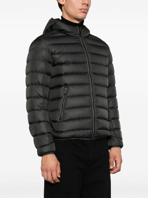 hooded padded jacket