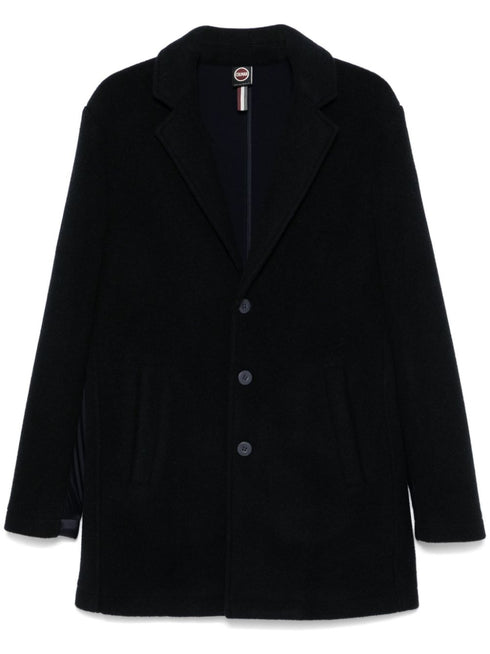 płaszcz z gumowanym logo