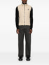 logo-embossed gilet