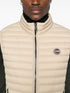 logo-embossed gilet