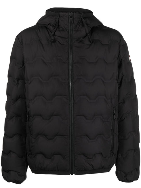 quilted padded down jacket
