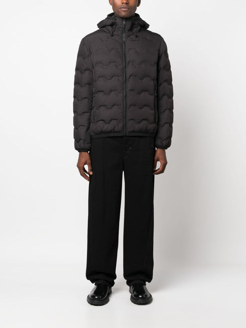 quilted padded down jacket