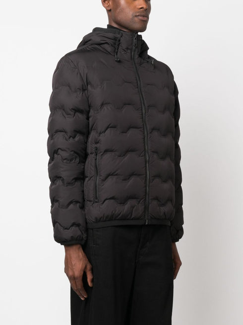 quilted padded down jacket